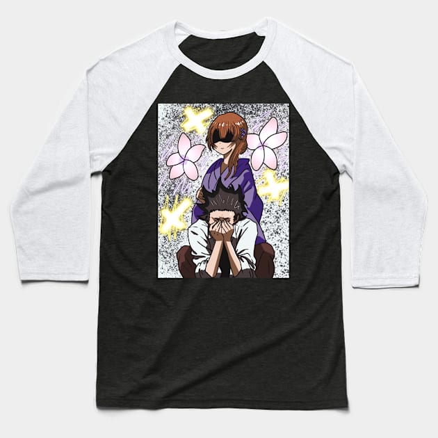 A Silent Voice Baseball T-Shirt by DragoniteDesigns